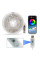 Светодиодная лента MDX-265 RGB 10 м с защитой от воды и пультом