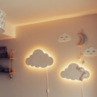 Ночник HA-43 "Cloud Lights" AND, стильный дизайн для детской комнаты