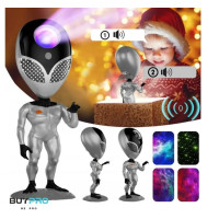 Лампа-проектор "STAR PROJECTOR NIGHT LIGHT ALIENSUN , звёздное небо