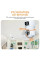 Вулична Wi-Fi камера PTZ-Lamp 1080P для патрона E27