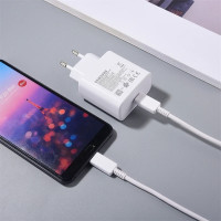Универсальный зарядный адаптер 220V, 45W, Type-C кабель