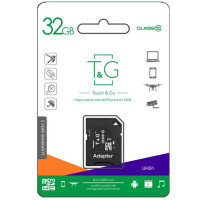 TG карта пам'яті 32GB з високою швидкістю та зручним адаптером