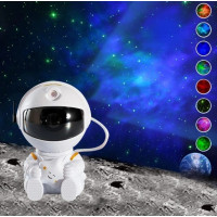 Проектор звездного неба Astro Star, компактный ночник "Космонавт"