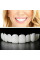 Съемные виниры для зубов Veneers smile, накладные зубы верх и низ в кейсе
