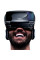 Окуляри віртуальної реальності VR SHINECON SC-G15E PRO+ і Пульт Y1 чорний, Навушники з якісним звуком