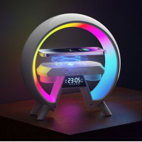 Ночник аккумуляторный Light Sound Machine XM-X63 RGB с беспроводной зарядкой
