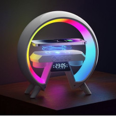 Ночник аккумуляторный Light Sound Machine XM-X63 RGB с беспроводной зарядкой