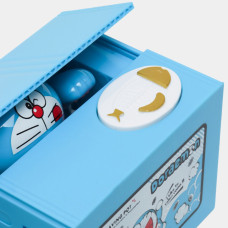 Детская копилка DORAEMON с батарейками для монет, интерактивная