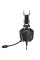 Игровая гарнитура XO GE-07 Black AUX USB проводная полноразмерная