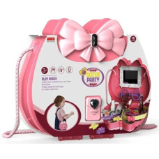Детский набор для макияжа Kids Pretend Toy Bag с зеркалом, Розовый