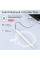 Магнитный стилус Stylus Pen IOS для письма и рисования с дисплеем LED White