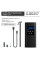 Портативный аккумуляторный компрессор для авто от USB/ Насос для колес с LED дисплеем