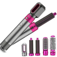 Фен мультистайлер  5в1 с кейсом Hot Air Styler с функциями придания объема, выпрямления