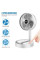 Настільний акумуляторний складаний вентилятор Telescopic Folding Fan з регулюванням за висотою