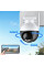 Уличная видеокамера 360 6 МП IP поворотная CAMERA Ap ICSEE 6 mp поворотная для улицы и дома с ночной съемкой