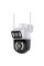 Уличная Wi-Fi IP-камера видеонаблюдения Q25 PTZ с LED-подсветкой и датчиком движения (6 Мп)
