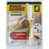 Гель от тараканов Roach Doctor в шприце 30 г / средство от тараканов для дома, безопасное для людей и животных