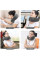 Беспроводной массажер для шеи шиаца U-Shaped Upgrade Vibration Pillow в дорогу
