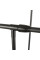 Напольная стойка-вешалка для одежды и обуви 98×35×163 см 8903 на колесах Black