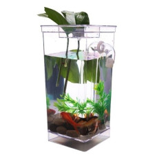 Аквариум My Fun Fish с системой самоочистки и LED-подсветкой на одну рыбку