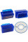 Автомобильный диагностический сканер ELM327 V2.1 OBD2 Bluetooth / Универсальный адаптер для диагностики а