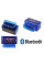 Автомобильный диагностический сканер ELM327 V2.1 OBD2 Bluetooth / Универсальный адаптер для диагностики а
