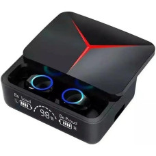 Bluetooth наушники TWS M90 Pro с кейсом 1200 мАч и LED подсветкой, беспроводные вакуумные наушники с шумоподав