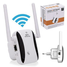 Усилитель Wi-Fi сигнала 300 Мбит/с с двумя антеннами – репитер, точка доступа, маршрутизатор