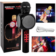 Беспроводной микрофон караоке WSTER WS-1816 Bluetooth USB AUX FM