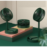 Настільний акумуляторний складаний вентилятор Telescopic Folding Fan з регулюванням за висотою