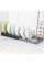 Сушилка для посуды DISH RACK из прочной нержавеющей стали, расширяемая