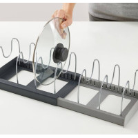 Сушарка для посуду DISH RACK з міцної неіржавкої сталі, розширювана