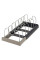 Сушилка для посуды DISH RACK из прочной нержавеющей стали, расширяемая