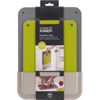 Двухсторонний набор разделочных досок Joseph Joseph с кейсом и креплением на шкаф
