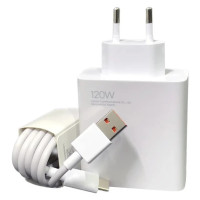Зарядное устройство сетевое 120W с USB Type-A, QC 3.0, кабель в комплекте