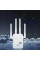 Усилитель сигнала Wi-Fi 2.4 ГГц 300 Мбит/с 4 антенны режимы AP WPS LAN