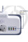 Удлинитель сетевой LDNIO SE2435 QC3.0 PD 20Вт 2 розетки EU 4 USB защита от перегрева