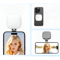 Селфі-лампа F622 LED з магнітним тримачем Magsafe 3 режими акумулятор 1000 мА·год
