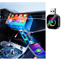 Адаптер бездротовий CarPlay Android Auto USB Type-C автоматичне під'єднання Plug&Play