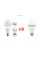 LED лампа E27 9 Вт с датчиком движения освещения белый свет угол 120° автоматическая