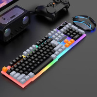 Клавиатура Raiku K26 игровая мембранная 104 клавиши USB черная эргономичная