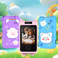 Интерактивный детский смартфон AZ-1156 с сенсорным экраном, обучающие игры и звуки