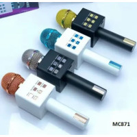 Бездротовий караоке-мікрофон MC-871 Bluetooth з динаміком шумозаглушенням для співу вечірок