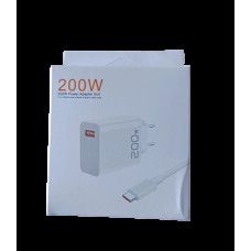 Адаптер быстрой зарядки USB кабель USB Type-C 200W поддержка PD USB телефон планшет ноутбук