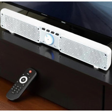 Портативная Bluetooth колонка Q10 поворот регулировка громкости TF USB AUX микрофон