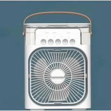 Міні портативний кондиціонер-зволожувач повітря AIR COOLER FAN 4 в 1 резервуар 600 мл підсвітка