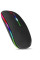 Миша бездротова Bluetooth 2.4Ghz з RGB-світлом чорна