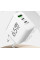 Компактная зарядка TRG-185 65 Вт с USB портами Type-C и A белая
