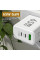 Компактная зарядка TRG-185 65 Вт с USB портами Type-C и A белая