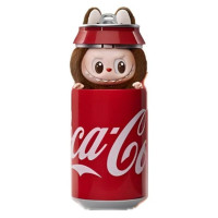 Мягкий брелок Labubu Coca Cola plush фигурка коллекционная